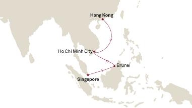 Azja Południowo-Wschodnia - Singapur - Queen Mary 2