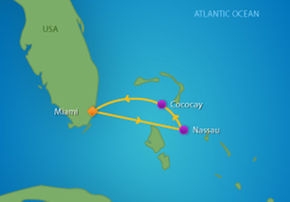 Bahamy - Miami - Mariner os the Seas
