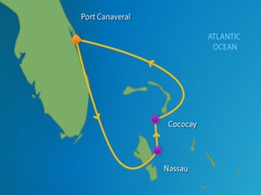 Bahamy - Port Canaveral - Mariner of the Seas
