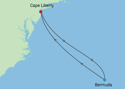 Bermudy - Cape Liberty - Celebrity Summit