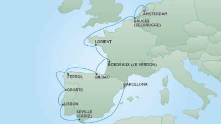 Dookoła Europy - Amsterdam - Seven Seas Navigator