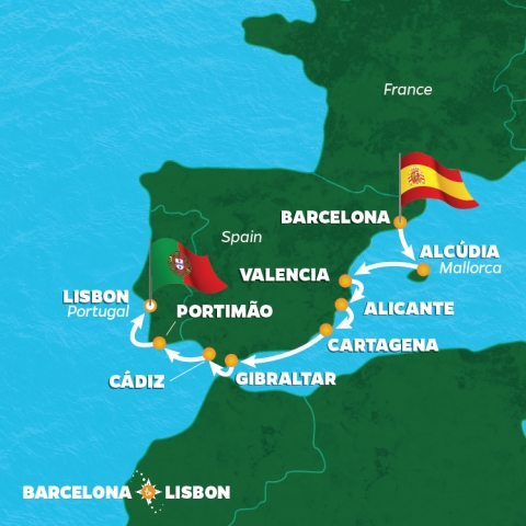 Morze Śródziemne - Barcelona - Azamara Journey