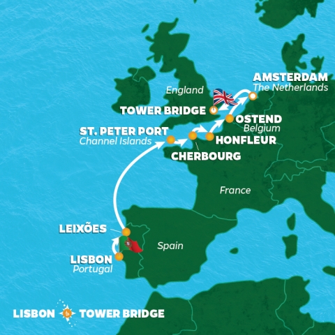 Dookoła Europy - Lizbona - Azamara Journey