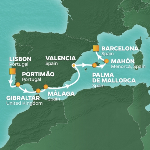 Dookoła Europy - Lizbona - Azamara Journey