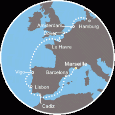 Dookoła Europy - Marsylia - Costa Pacifica