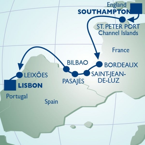 Dookoła Europy - Southampton - Azamara Journey