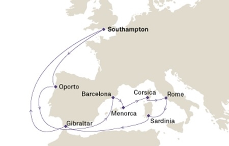Dookoła Europy - Southampton - Queen Victoria