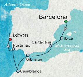 Morze Śródziemne - Barcelona - Crystal Symphony