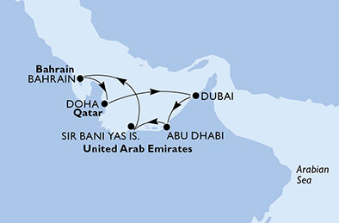 Dubaj i Emiraty - Dubaj - MSC Fantasia