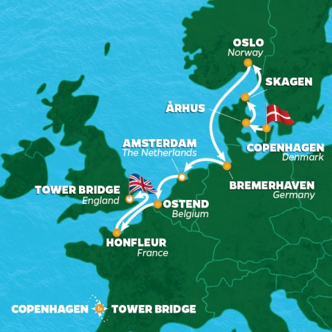 Europa Północna  - Kopenhaga - Azamara Journey
