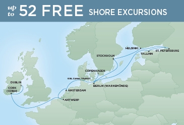 Europa Północna - Dublin - Seven Seas Navigator