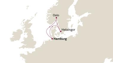 Europa Północna - Hamburg - Queen Mary 2