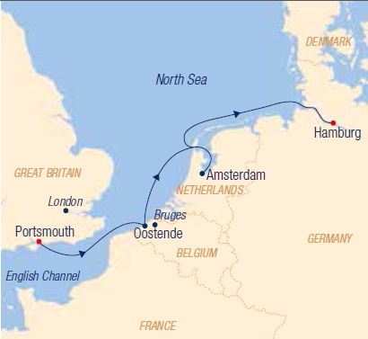 Europa Północna - Portsmouth - Sea Clud II