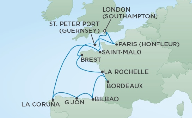 Europa Północna - Southampton - Seven Seas Explorer