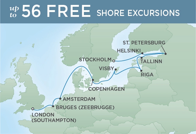 Europa Północna - Sztokholm - Seven Seas Explorer