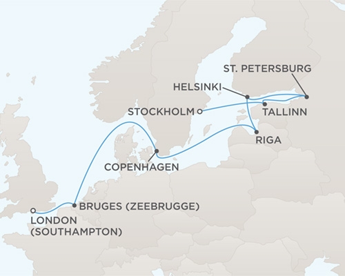 Europa Północna - Sztokholm - Seven Seas Voyager
