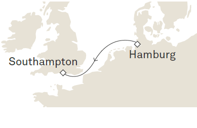 Europa Północna- Hamburg- Queen Mary 2
