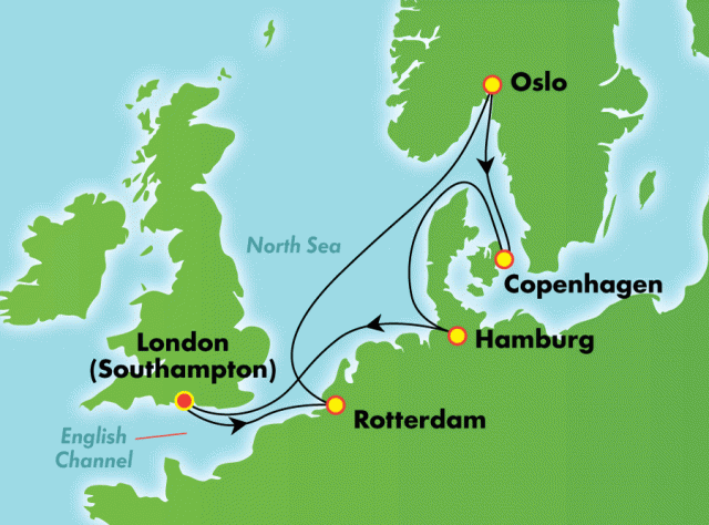 Europa Północna- Southampton- Norwegian Jade