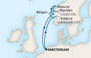 Fiordy Norweskie - Amsterdam - Nieuw Statendam