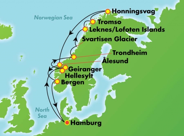 Fiordy Norweskie - Hamburg - Norwegian Jade
