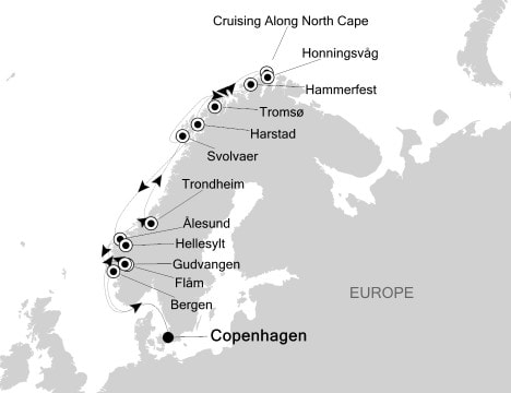 Fiordy Norweskie - Kopenhaga - Silver Spirit