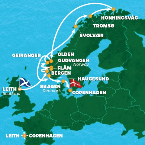 Fiordy Norweskie - Leith - Azamara Journey