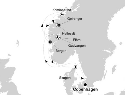 Fiordy Norweskie- Kopenhaga- Silver Whisper