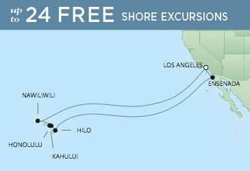 Hawaje - Los Angeles- Seven Seas Navigator