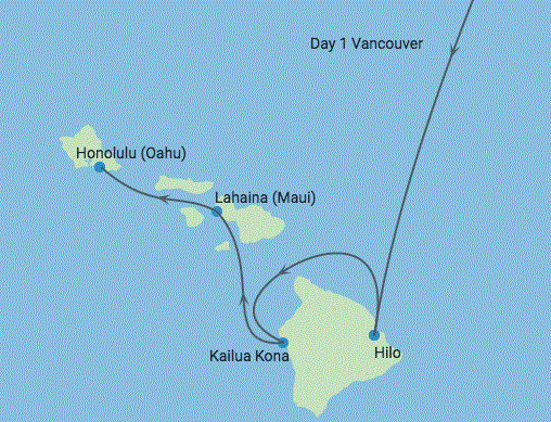 Hawaje - Vancouver - Celebrity Eclipse
