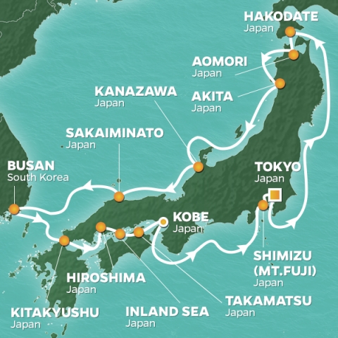 Japonia - Tokio - Azamara Quest