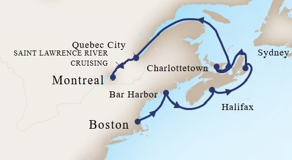 Kanada i Nowa Anglia - Boston - Zaandam
