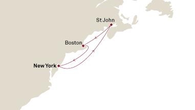 Nowa Anglia - Nowy Jork - Queen Mary 2