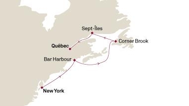 Kanada, Nowa Anglia - Nowy Jork - Queen Mary 2