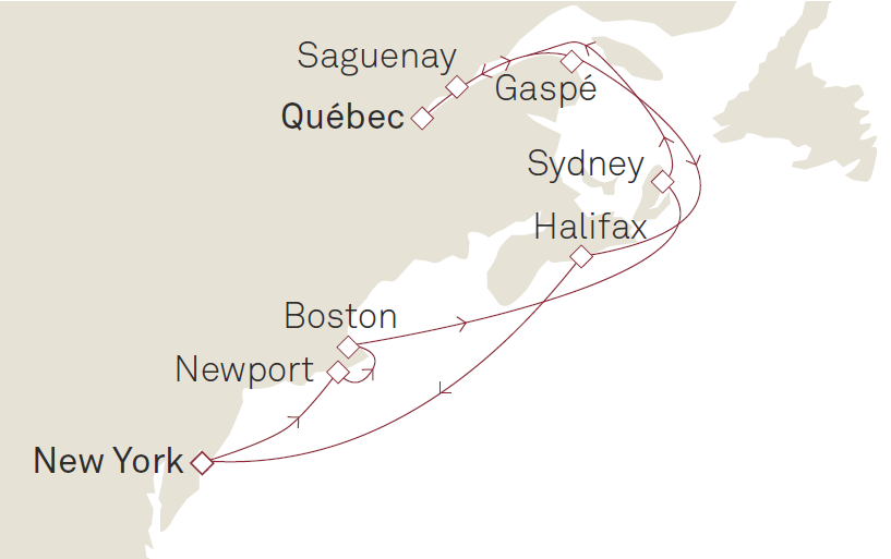 Kanada, Nowa Anglia- Nowy Jork- Queen Mary 2