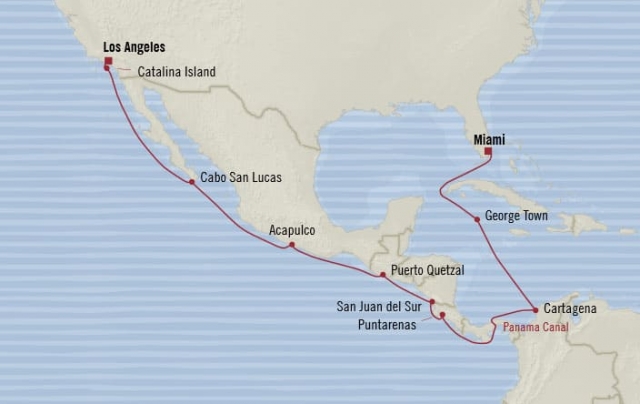 Kanał Panamski - Los Angeles - Sirena