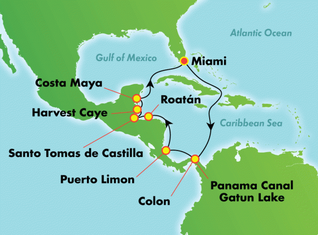 Kanał Panamski ALL INCLUSIVE - Miami - Norwegian Jade