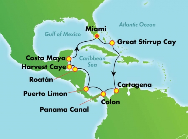 Kanał Panamski ALL INCLUSIVE - Miami - Norwegian Joy