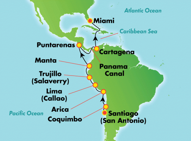 Kanał Panamski ALL INCLUSIVE - San Antonio - Norwegian Sun