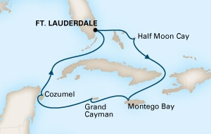 Karaiby - Fort Lauderdale - Oosterdam