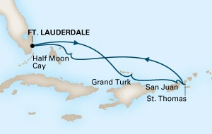Karaiby - Fort Lauderdale - Oosterdam
