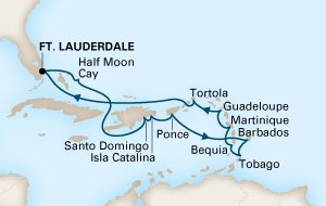 Karaiby - Fort Lauderdale - Prinsendam