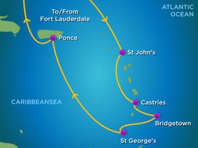 Karaiby - Fort Lauderdale - Serenade of the Seas