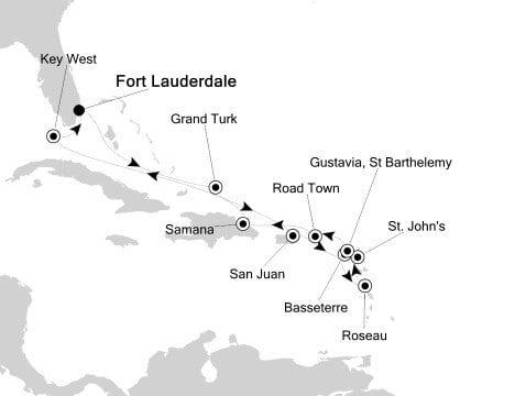 Karaiby - Fort Lauderdale - Silver Spirit