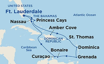 Karaiby - Fort Lauderdale -Caribbean Princess