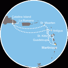 Karaiby - Martynika - Costa Pacifica