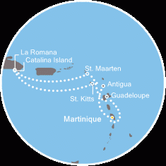 Karaiby - Martynika - Costa Pacifica