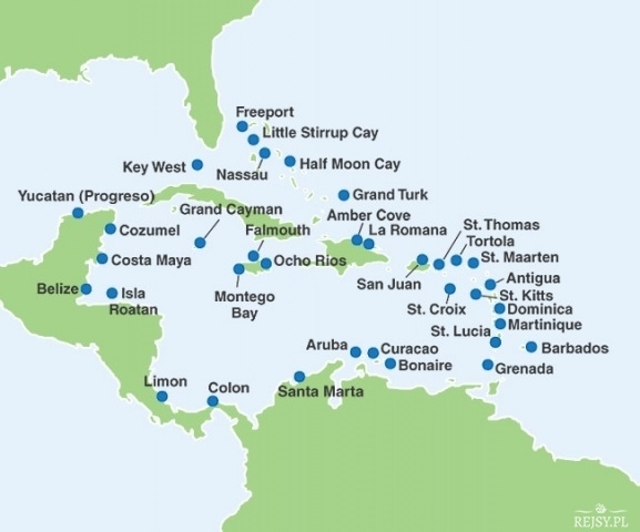 Karaiby - Miami - Carnival Vista