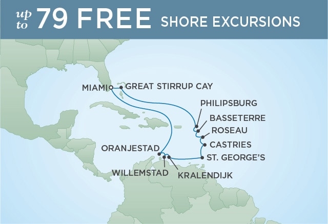 Karaiby - Miami - Seven Seas Explorer