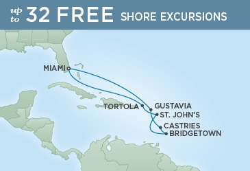 Karaiby - Miami - Seven Seas Voyager