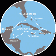 Karaiby- Fort Lauderdale- Costa Deliziosa